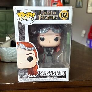 Funko Pop Game of Thrones Sansa Stark with Red Hair and Gray Outfit